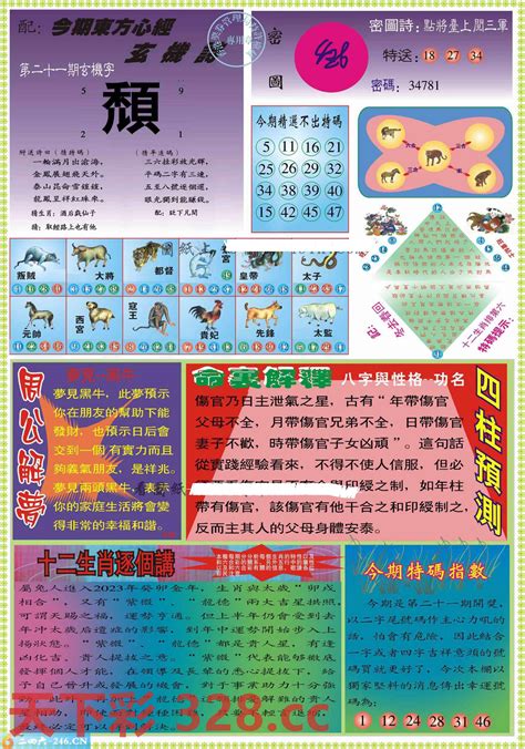 玄機圖|119期：综合资料图片